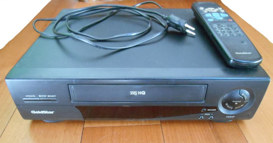 Videorekorder, VCR, VHS, Goldstar