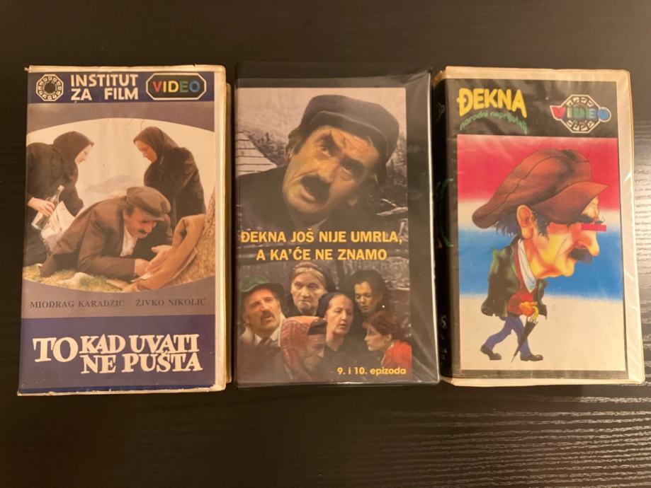 Đekna jos nije umrla…Lot 3 originalne VHS kasete