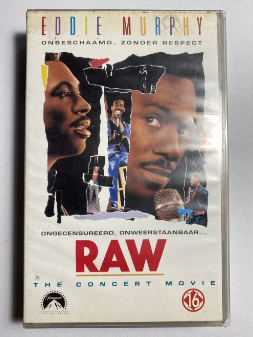 Eddie Murphy Raw VHS kaseta