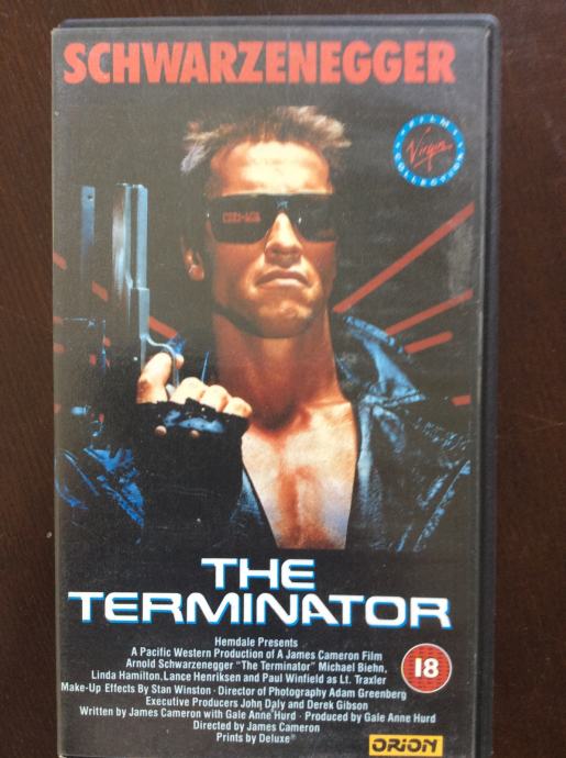 James Cameron: THE TERMINATOR - VHS