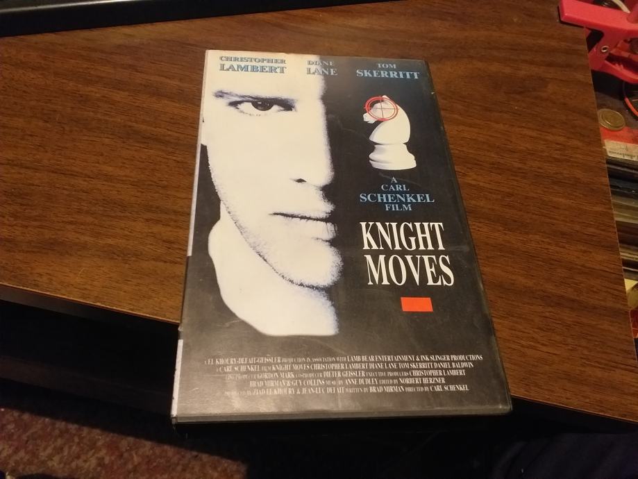 VHS KNIGHT MOVES POTEZ LOVCA CHRISTOPHER LAMBERT