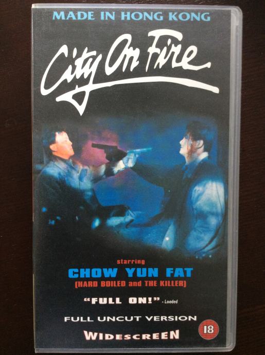 RINGO LAM: CITY ON FIRE - VHS