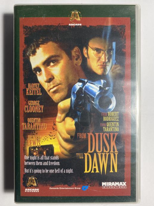 Od sumraka do zore (From Dusk Till Dawn) VHS kaseta