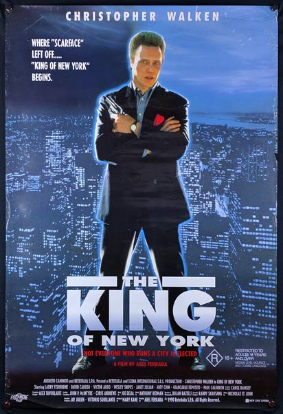 THE KING OF NEW YORK - VHS