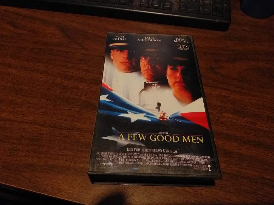 VHS A FEW GOOD MEN MALO DOBRIH LJUDI TOM CRUISE DEMI MOORE