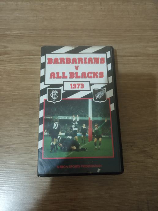 VHS - Barbarians vs All Blacks