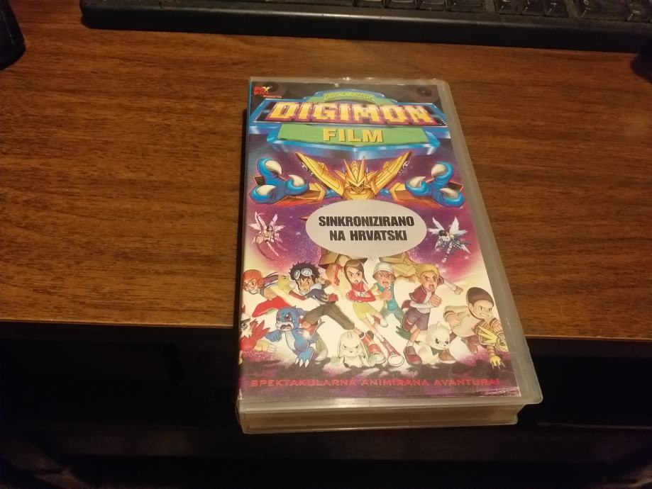 VHS CRTIĆ DIGIMON FILM