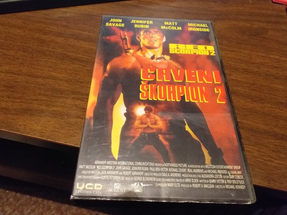 VHS CRVENI ŠKORPION 2 RED SCORPION 2