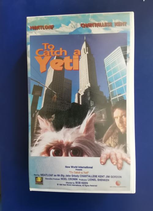 VHS film TO CATCH A YETI, DRŽTE YETIA