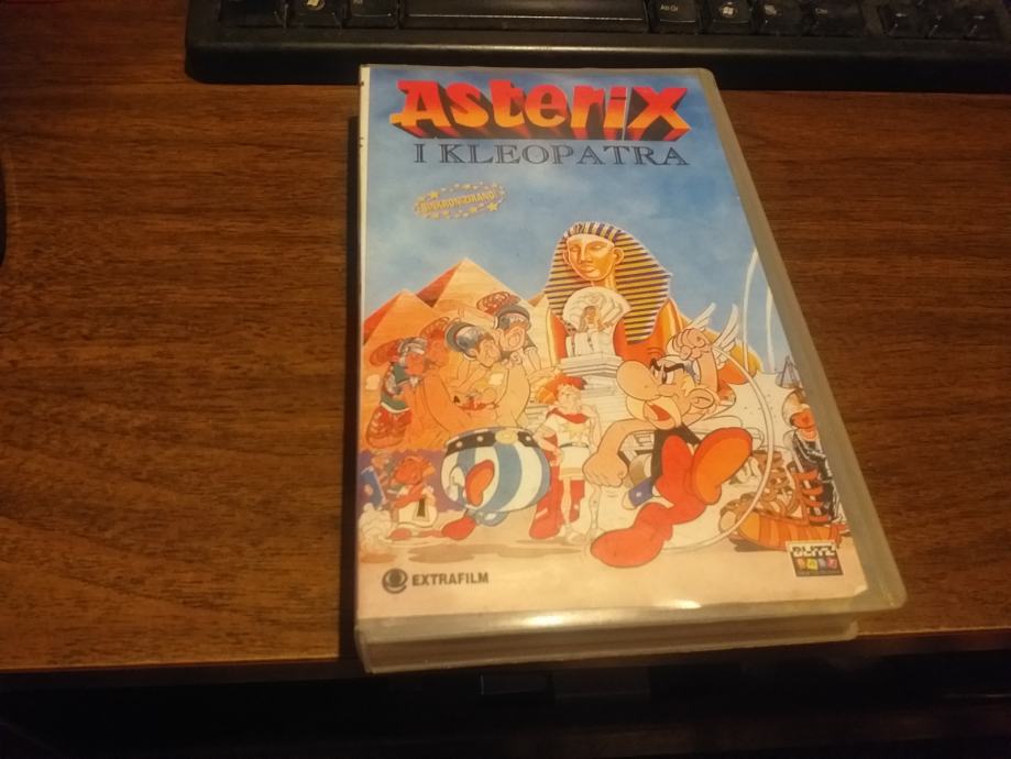 VHS KASETA ASTERIX I KLEOPATRA SINKRONIZIRANO