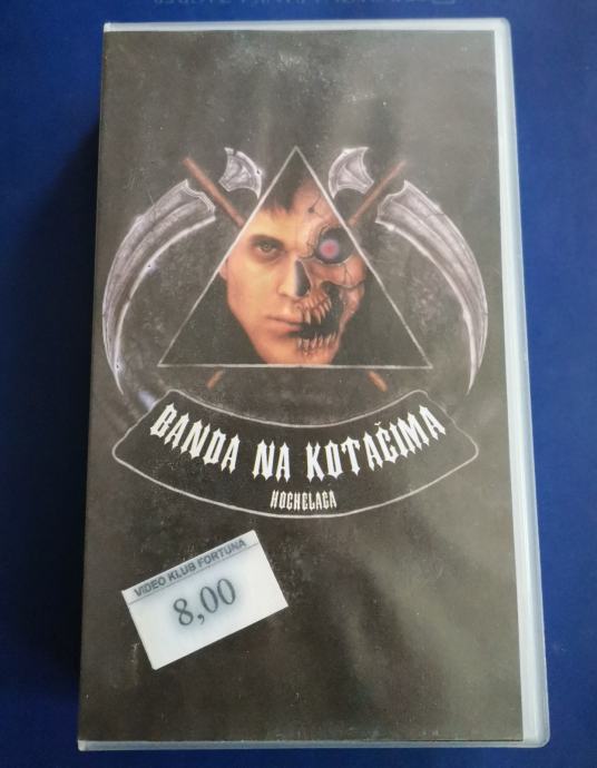 VHS kaseta BANDA NA KOTAČIMA