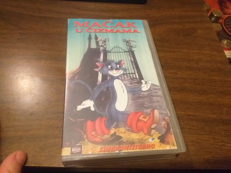 VHS KASETA MAČAK U ČIZMAMA