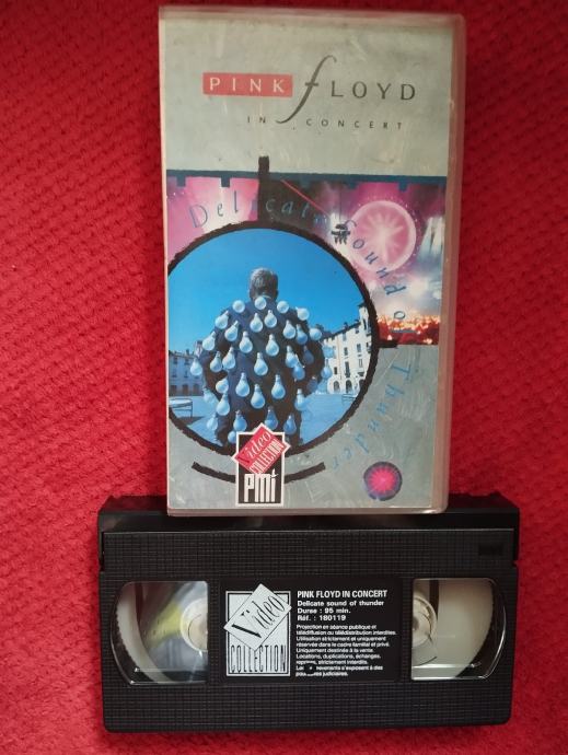 Vhs kaseta Pink Floyd za 10 eura.