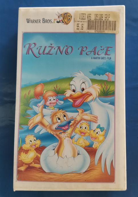 VHS KASETA "RUŽNO PAČE"