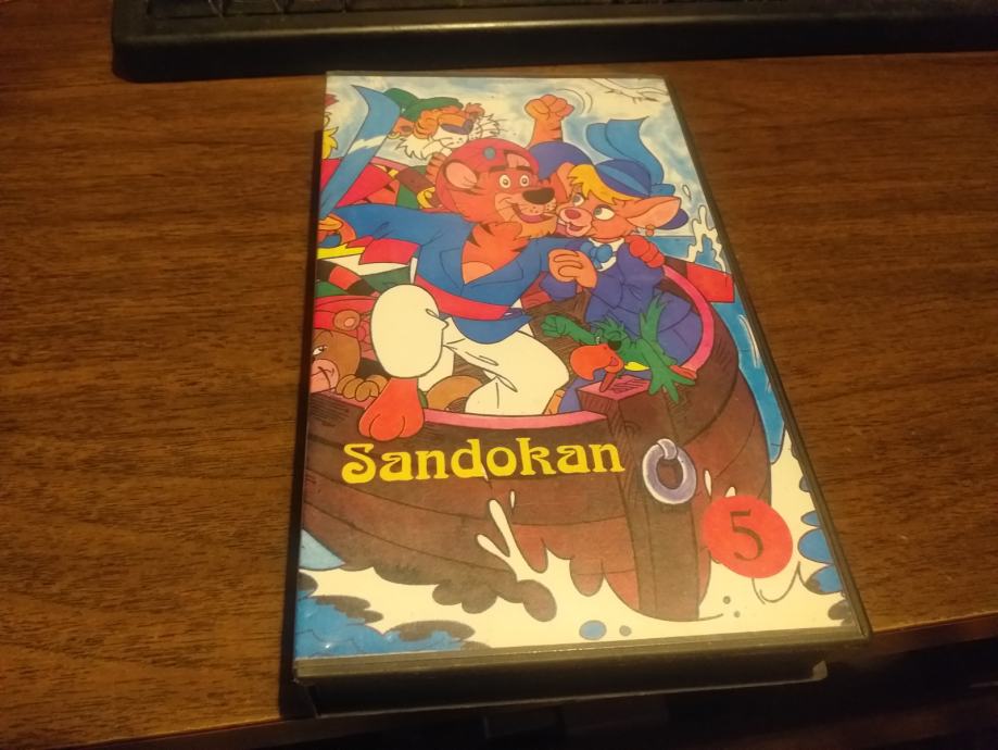 VHS KASETA SANDOKAN 5