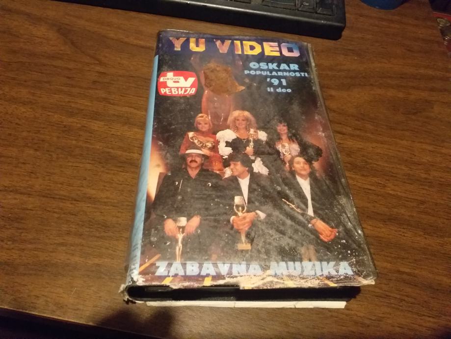 VHS OSKAR POPULARNOSTI 91 RADIO TV REVIJA DISKOS