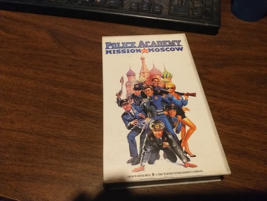 VHS POLICE AKADEMY MISSION MOSCOW POLICIJSKAAKADEMIJA