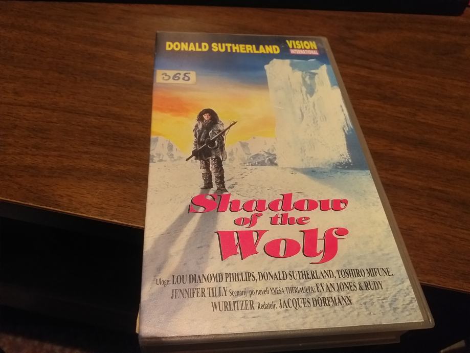 VHS SHADOW OF THE WOLF U SJENCI VUKA