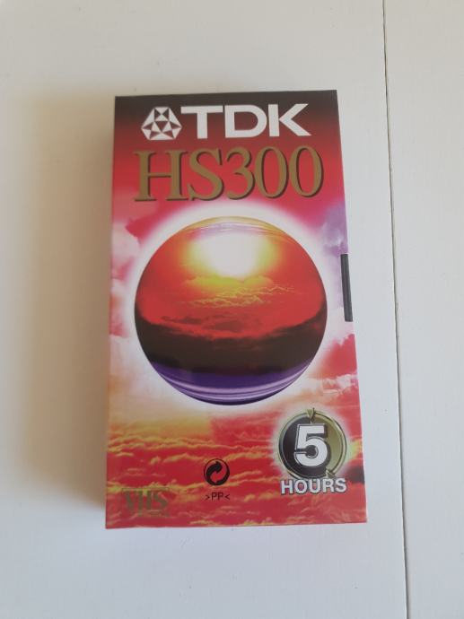 VHS TDK HS300 neotvorena