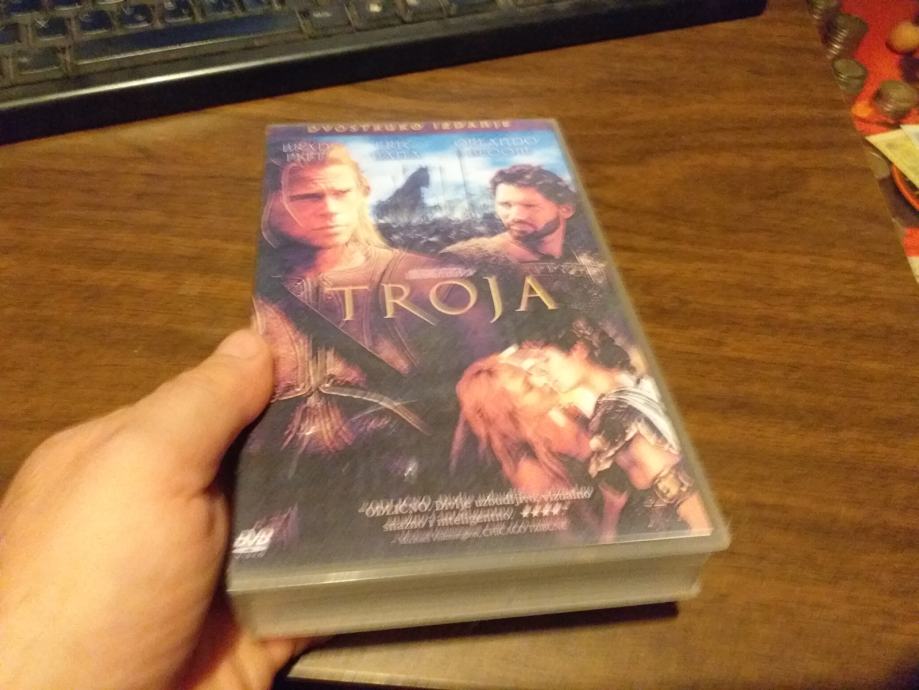 VHS TROJA BRAD PITT ORLANDO BLOOM