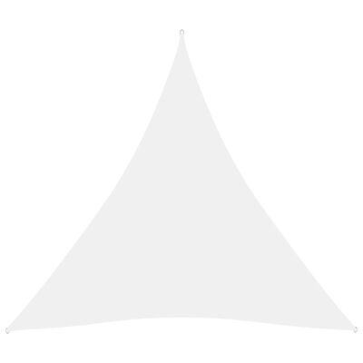 vidaXL Jedro za zaštitu od sunca od tkanine trokutasto 3x3x3 m bijelo