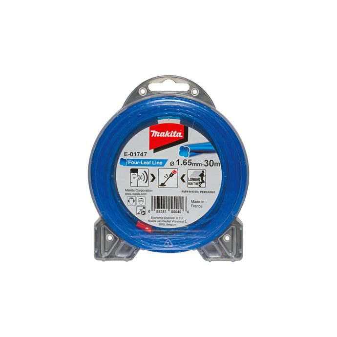 MAKITA najlonska nit 1,65mm x 30m četvrtasta E-01747