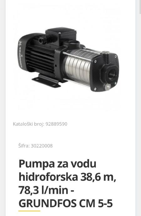 PUMPA HIDROFORSKA