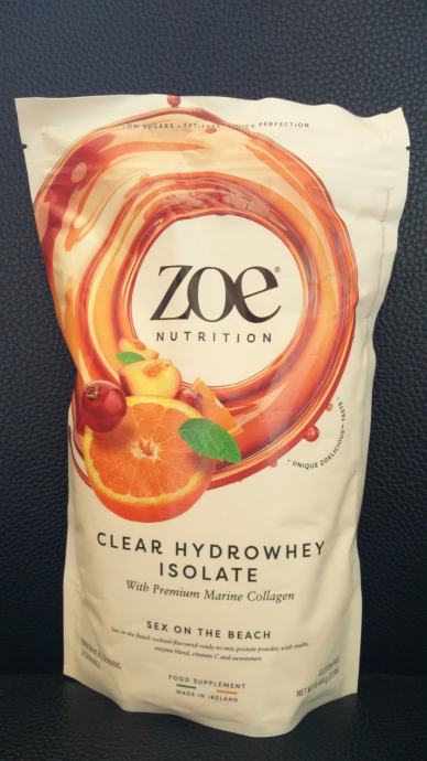 ZOE CLEAR HYDROWHEY, 454 g, s. on the beach