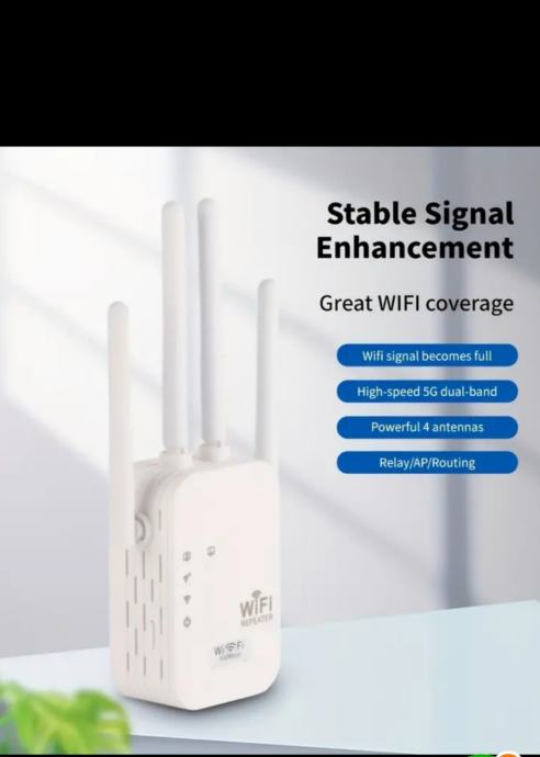 Wi-Fi pojačivač signala, repeater - NOVO