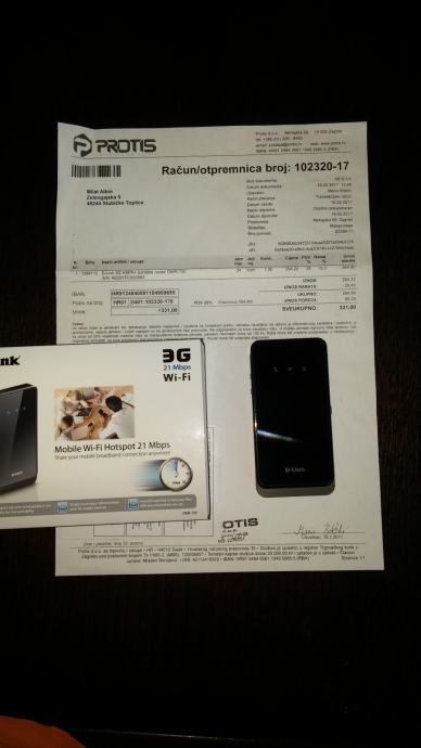 3G mobile router D-Link DWR-720