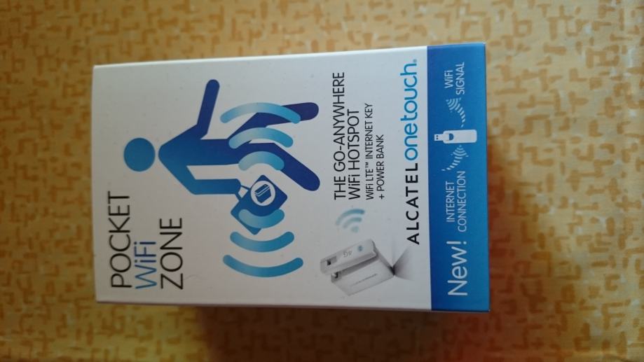 Alcatel Pocket WIFI Zone - 4G stick + baterija