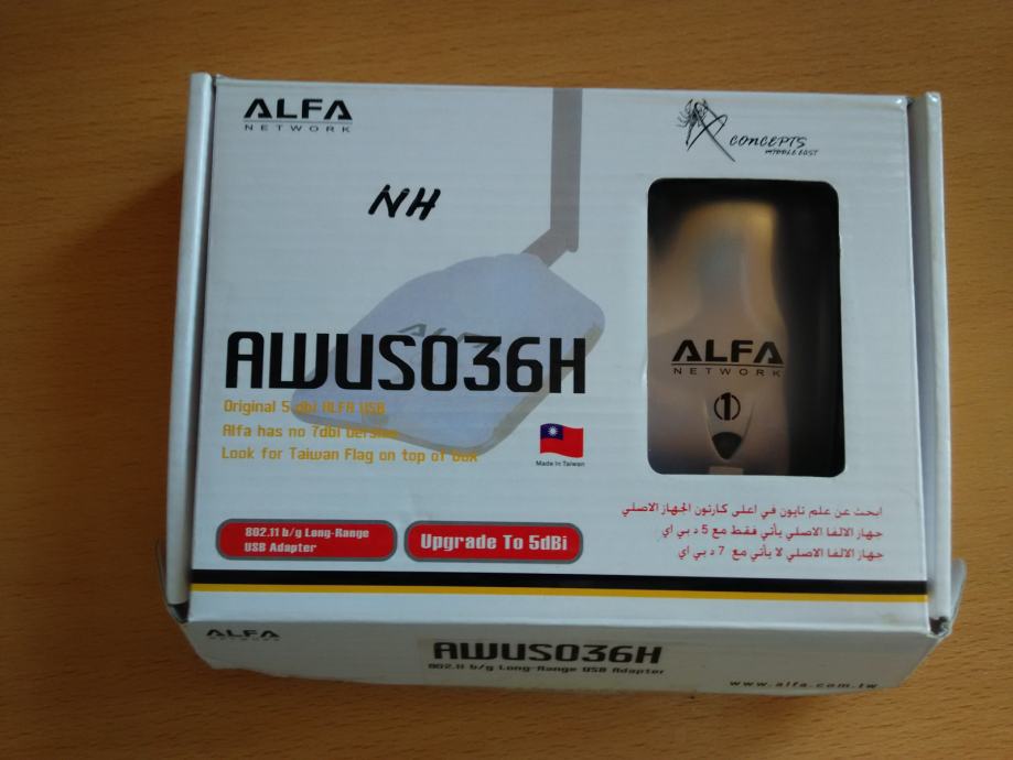 Alfa Network AWUS036H Wireless Wifi Adapter