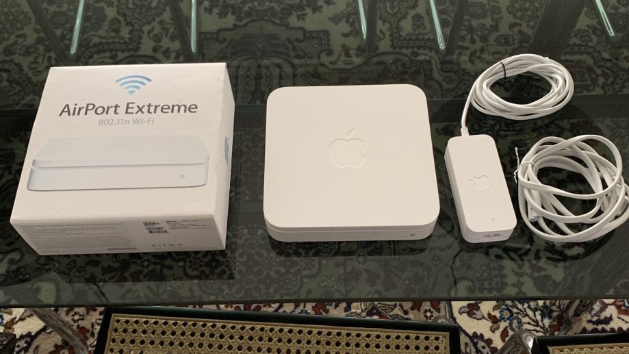 apple extreme router setup