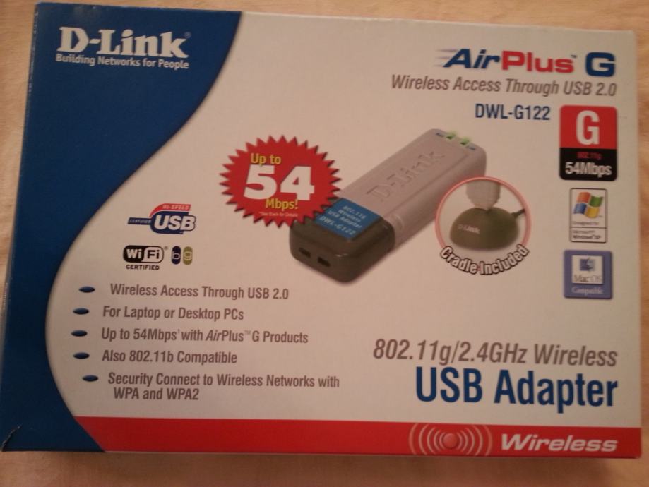 D-Link Wireless USB Adapter - USB stick