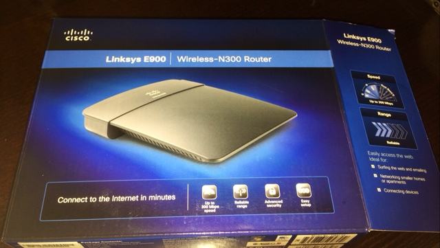 Akcijaa!! WIFI Linksys E900 wireless N300 Router Cisco