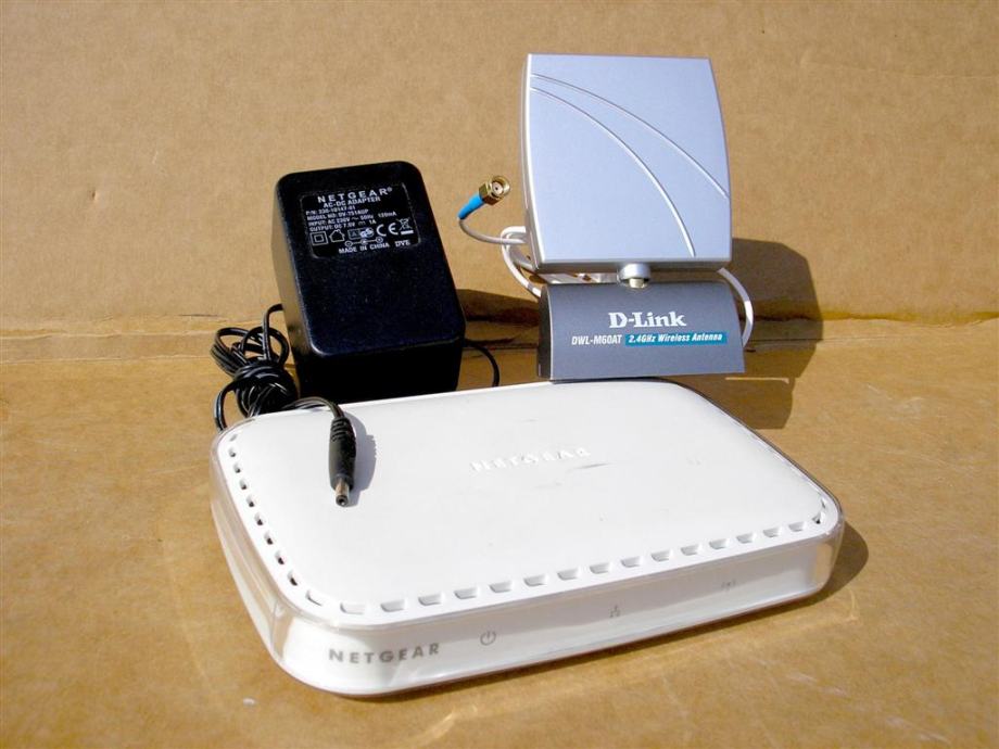 WiFi Wireless Access Point 54mbps ext Antenna 2.4Ghz NETGEAR WG602 v4