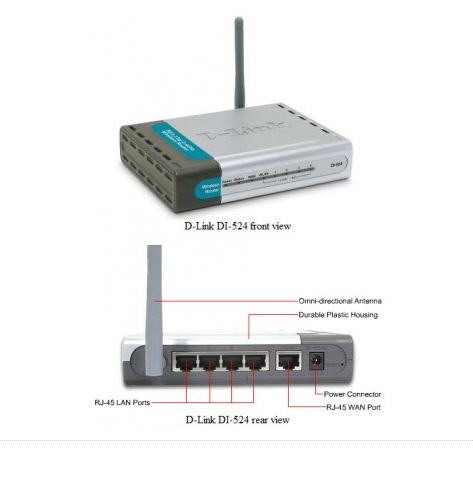 D link 524 настройка роутера