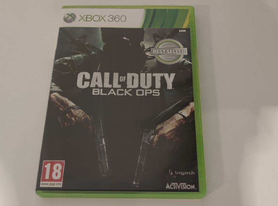 Call Of Duty Black Ops za Xbox360, disk je u odličnom stanju