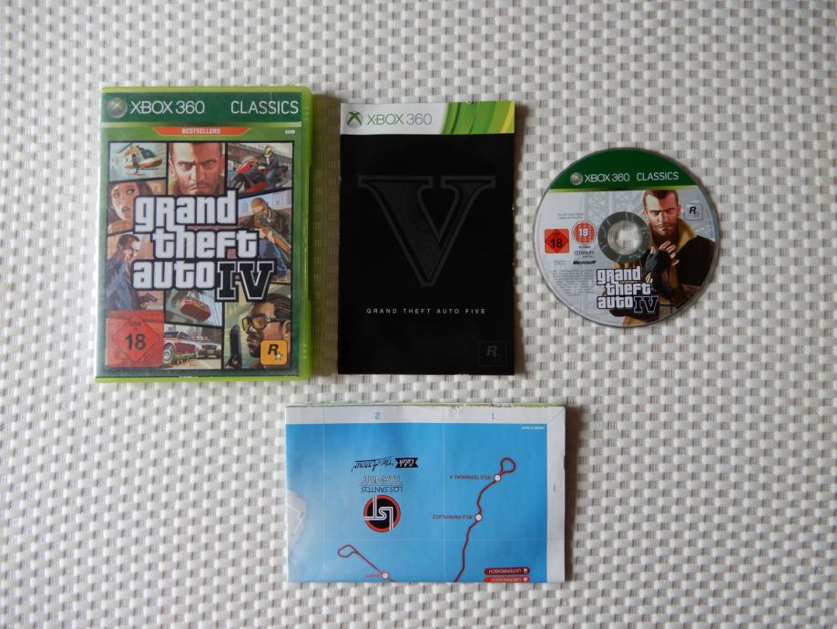 Grand Theft Auto IV GTA 4 TOP stanje za Microsoft Xbox 360 #1930