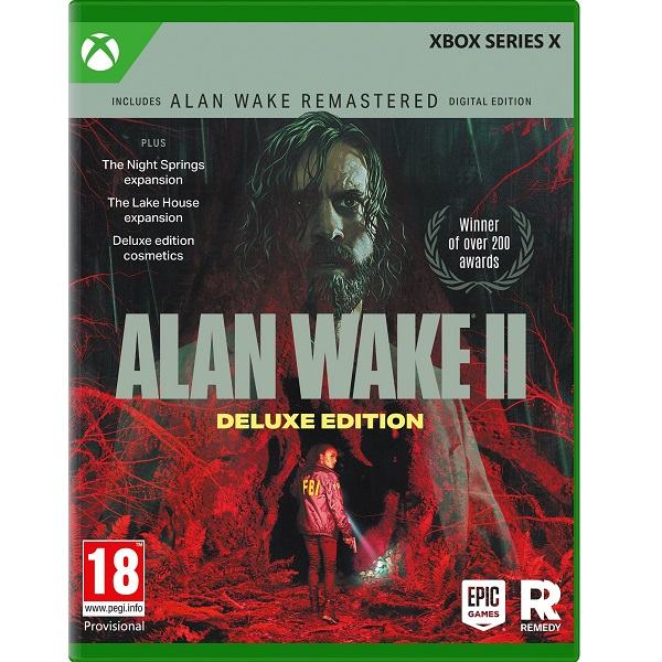 Alan Wake 2 Deluxe Edition XBSX igra,novo u trgovini,račun