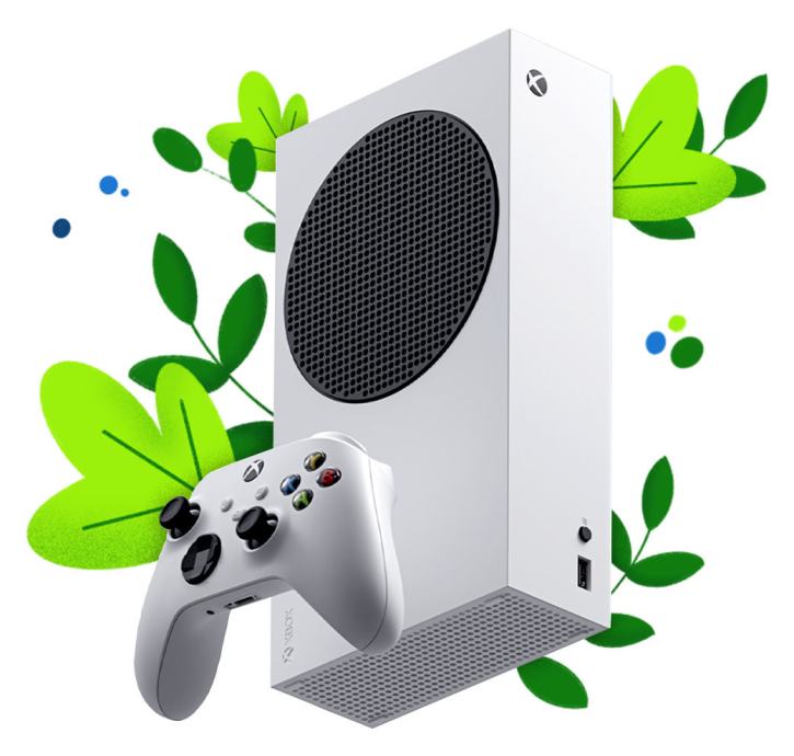 - XBOX SERIES S - 512GB + PUNJAČ SA DVIJE BATERIJE !