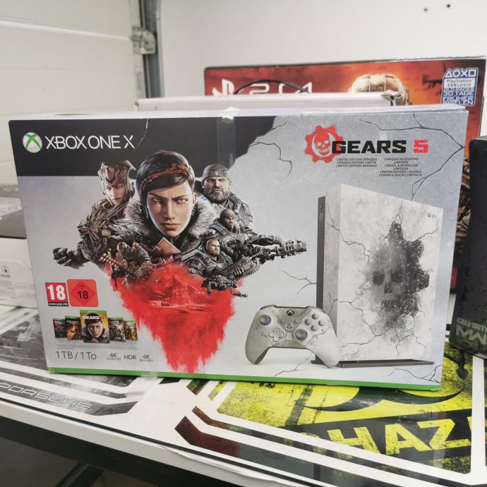 Xbox one x gears of war online 5 bundle