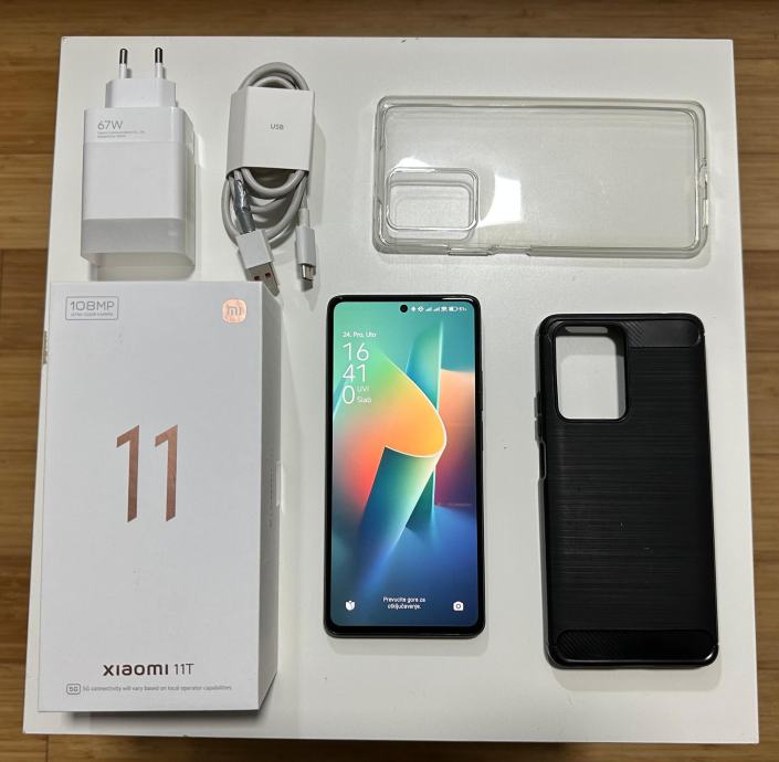 Xiaomi 11T 5G 8GB/128GB Meteorite Gray (CRNI) u odlič. stanju 130€