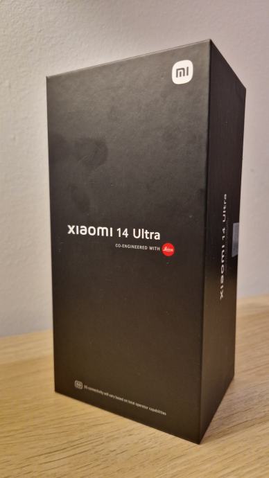 Xiaomi 14 Ultra 16/512GB Crni - nikad otvoren