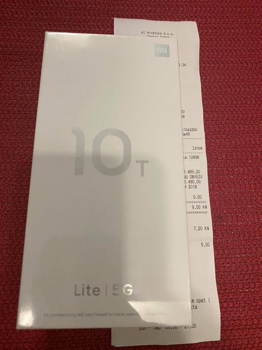 Xiaomi Mi 10T Lite 6/128 GB (5G) Gray NOVO RAČUN ZADAR