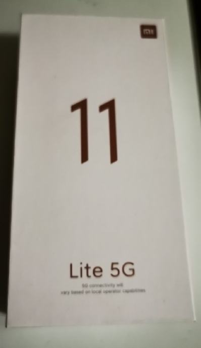 XIAOMI MI 11 LITE 5G NE, 128GB, SIVO/CRNI, KAO NOVO