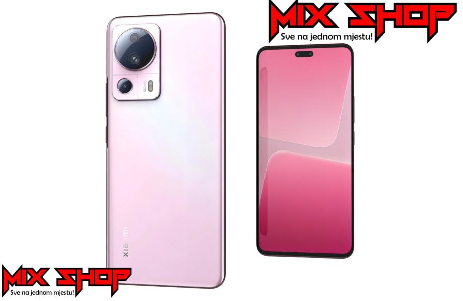 XIAOMI MI 13 LITE 5G 8GB/128GB PINK/ROZI ◆NOVO◆GARANCIJA◆ZAMJENA DA◆