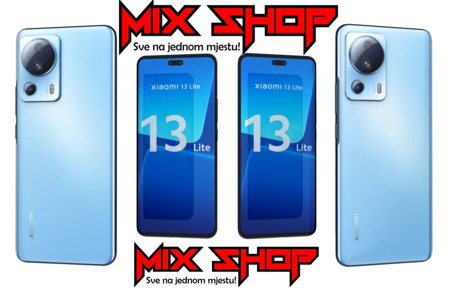 XIAOMI MI 13 LITE 5G 8GB/256GB BLUE/PLAVI ◆NOVO◆GARANCIJA◆ZAMJENA DA◆