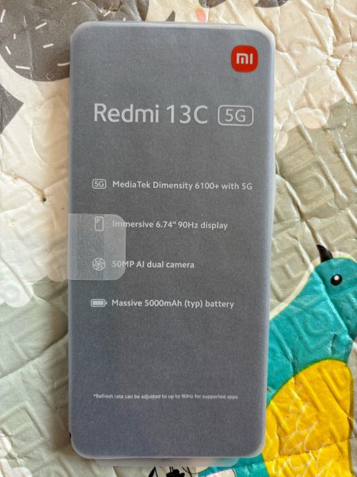 Xiaomi Redmi 13C 128GB 5G crni