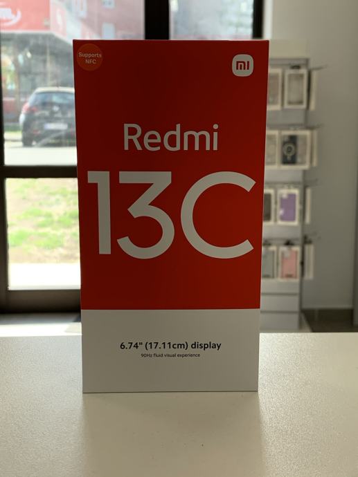Xiaomi Redmi 13C 8/256GB BLACK NOVO DO 36 RATA ZAMJENA